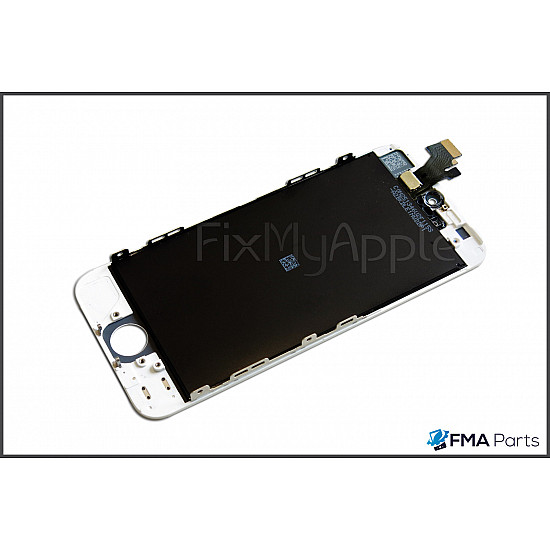LCD Touch Screen Digitizer Assembly - White [Premium Aftermarket] for iPhone 5